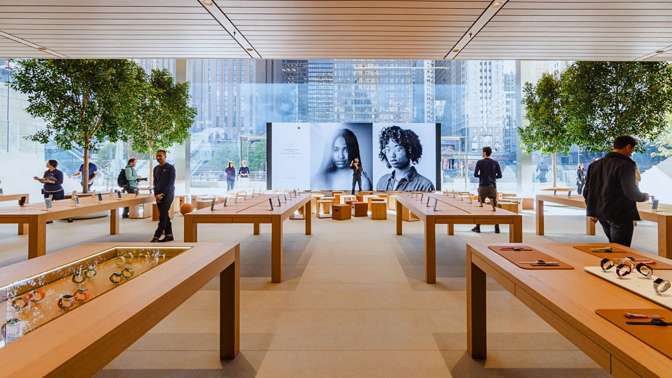 apple store image chicago