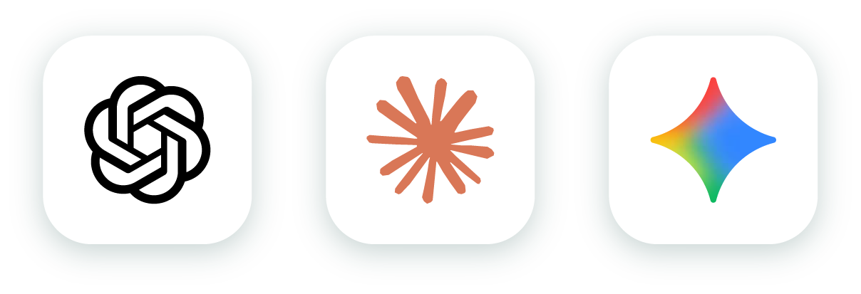 Supported LLM Integrations: ChatGPT, Claude, and Gemini